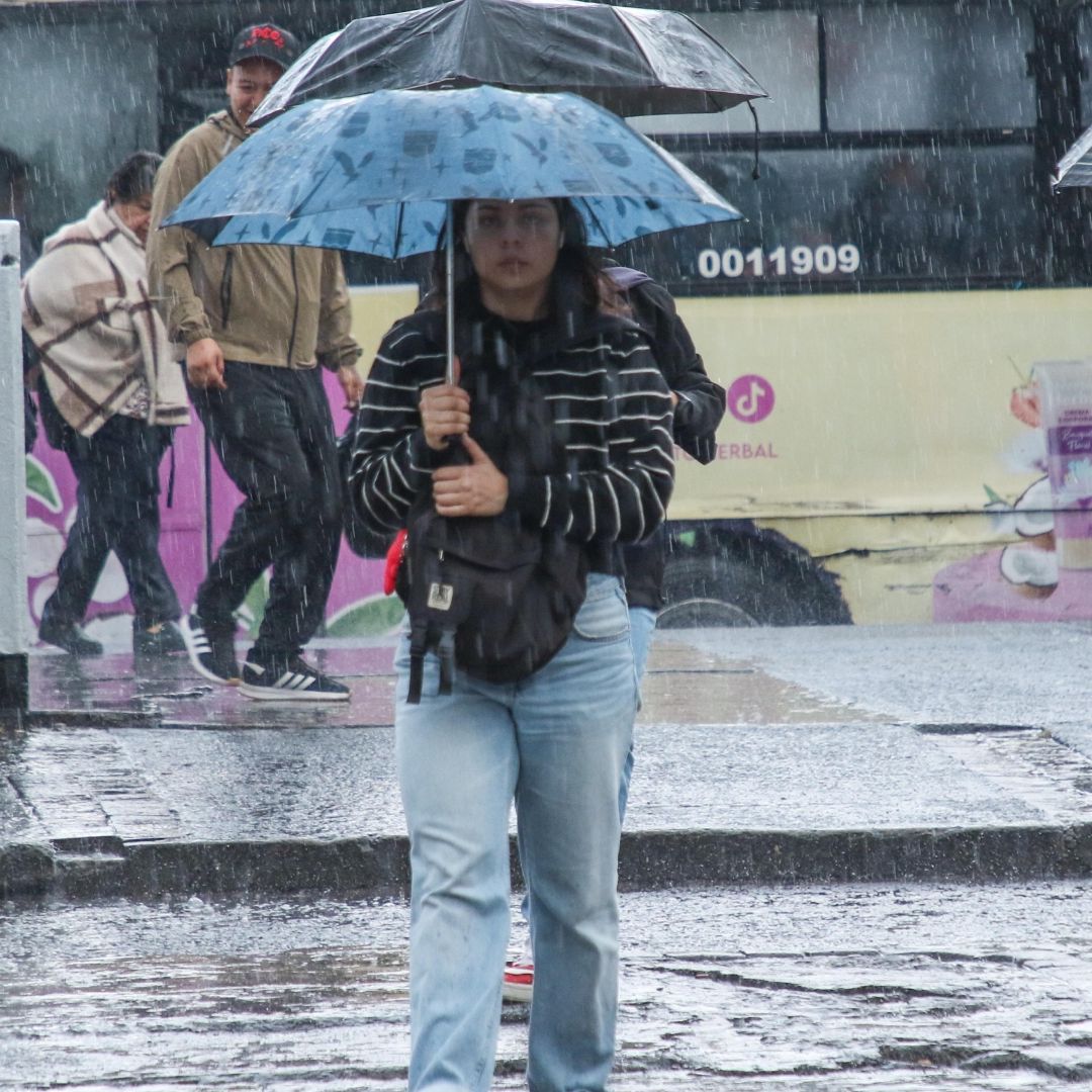 Lluvia en CDMX. Foto: Cuartoscuro